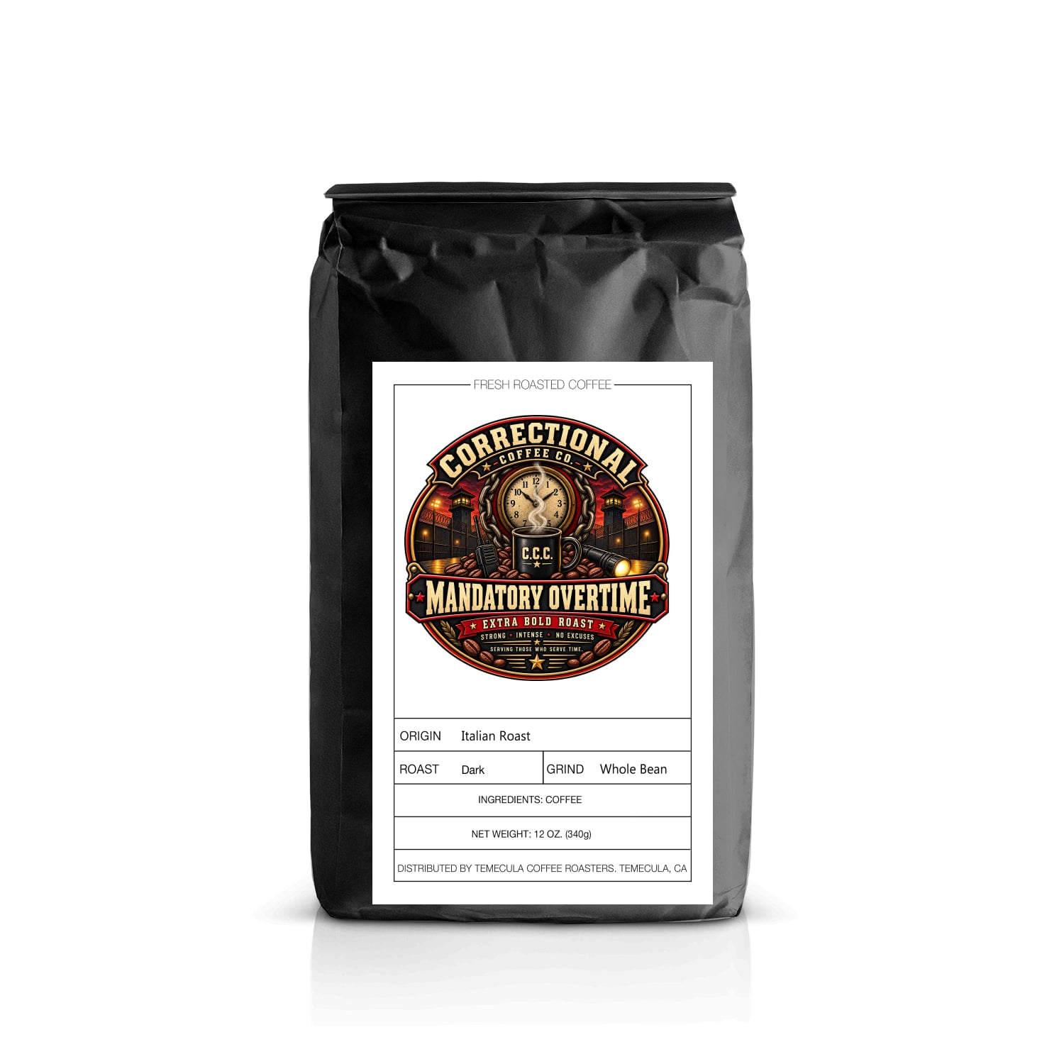 Mandatory Overtime — Extra Dark Roast